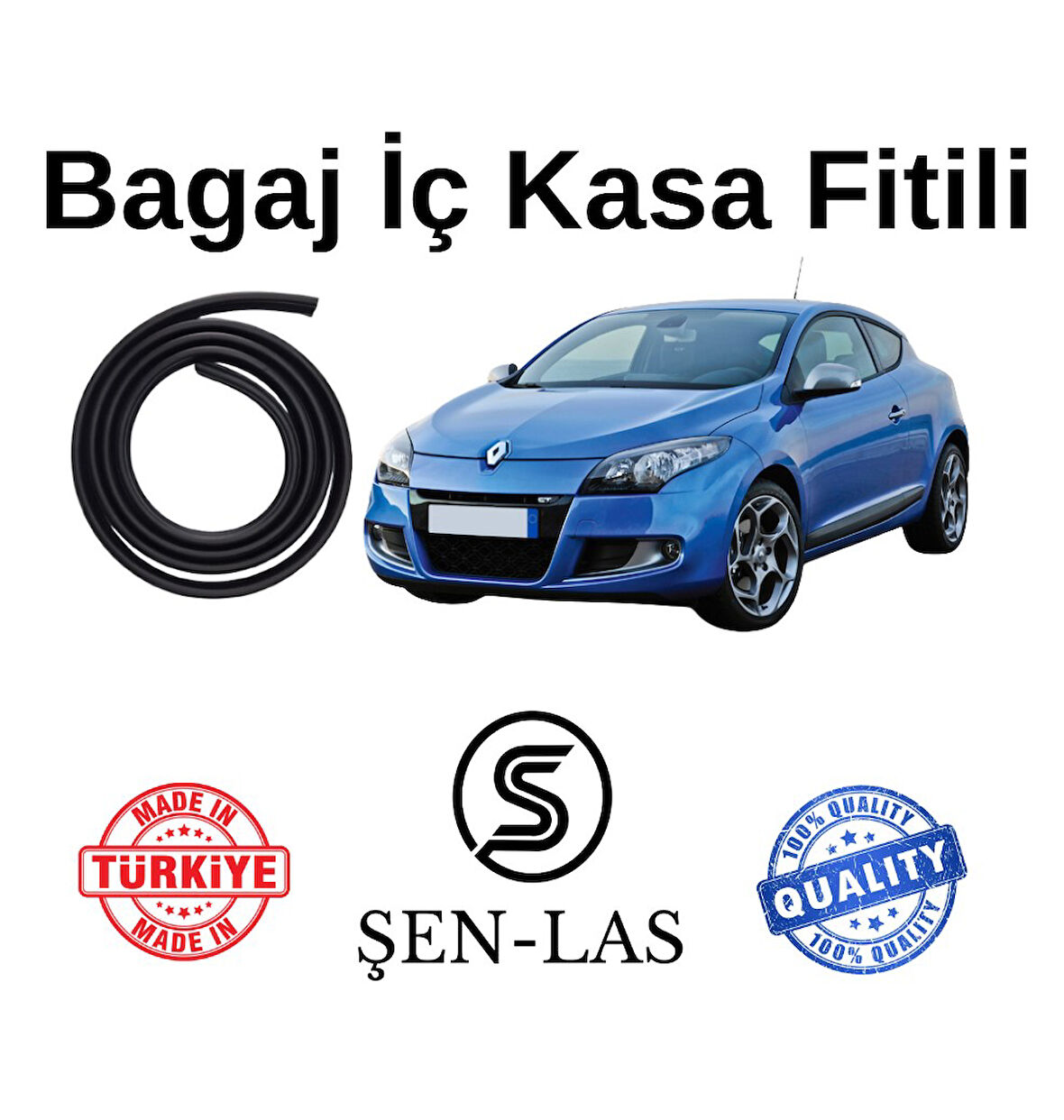 Renault Megane 3 GT Şen-Las Bagaj Fitili  ŞL2903