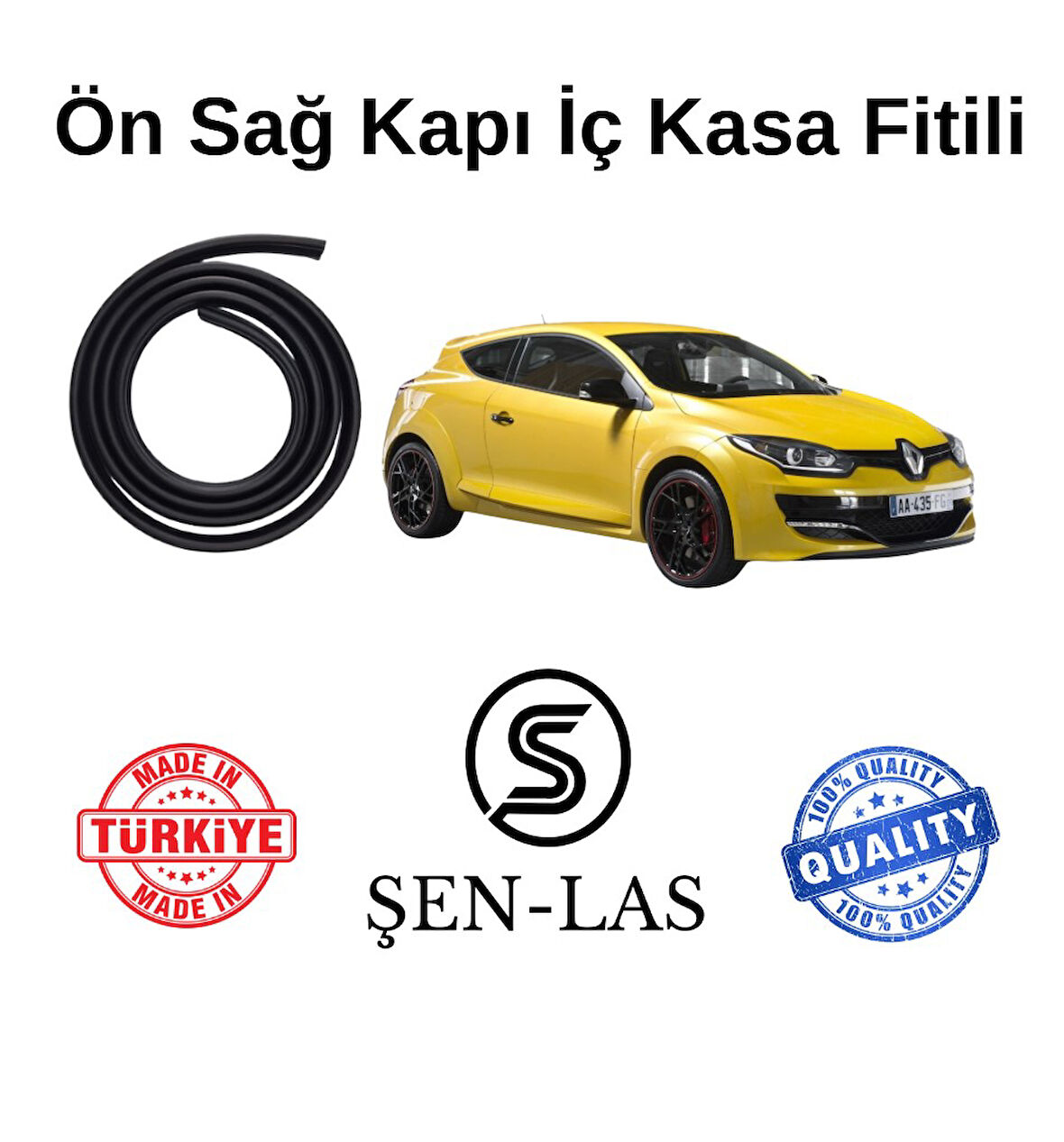 Renault Megane 3 RS Şen-Las Sağ Ön Kapı Fitili ŞL3001