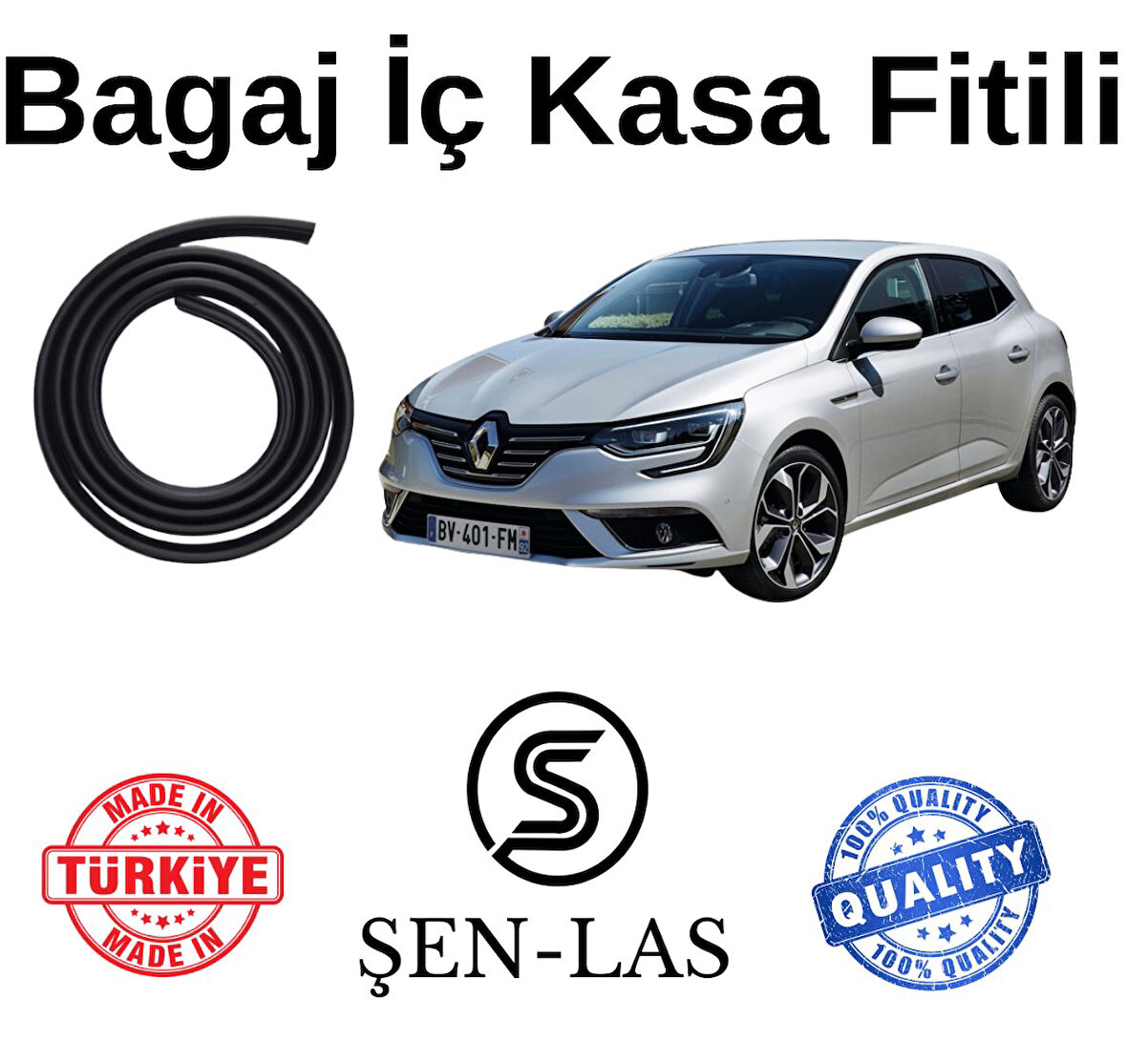 Renault Megane 4 Hatchback Şen-Las Bagaj Fitili  ŞL3105