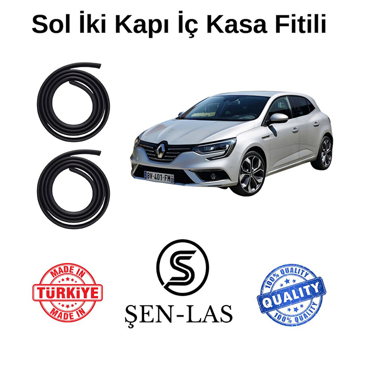 Renault Megane 4 Hatchback Şen-Las Sol Ön ve Arka Fitili ŞL3108