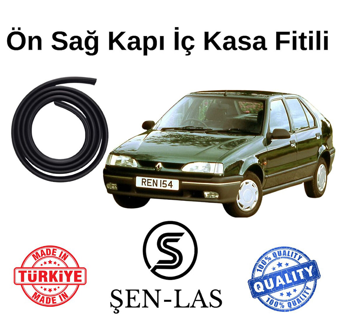 Renault Reno-19 Sedan (1992-1997) Şen-Las Sağ Ön Kapı Fitili ŞL3501