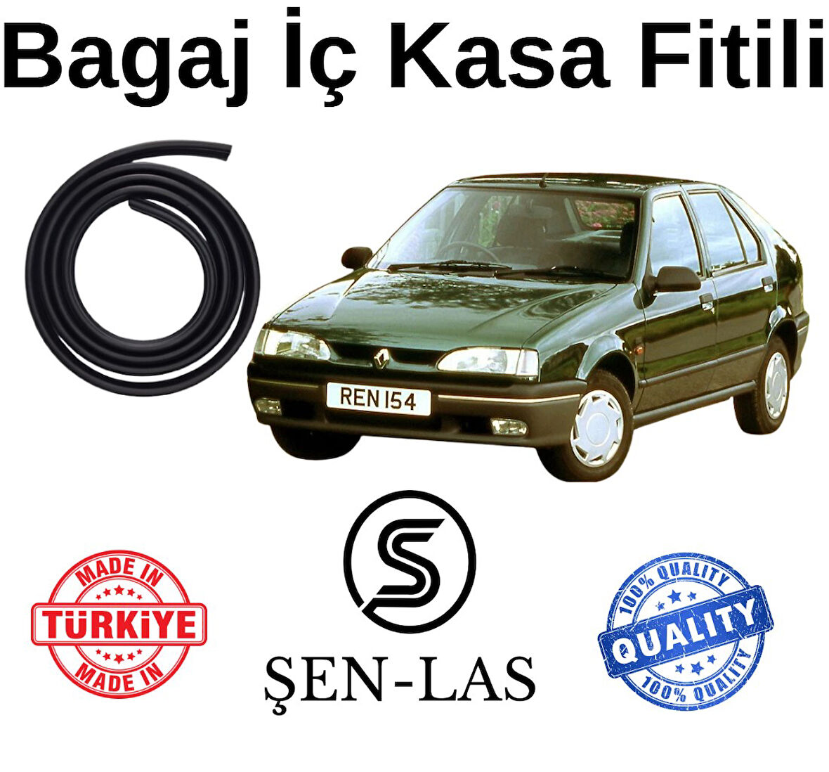 Renault Reno-19 Sedan (1992-1997) Şen-Las Bagaj Fitili  ŞL3505