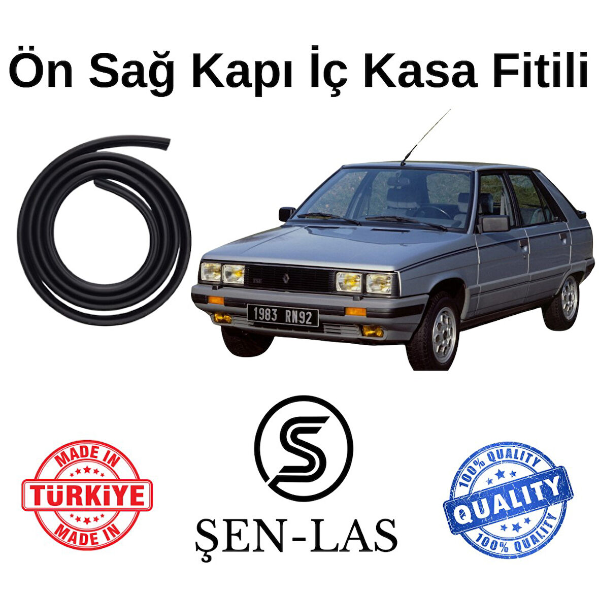 Renault Reno-11 (Flash) Şen-Las Sağ Ön Kapı Fitili ŞL3801