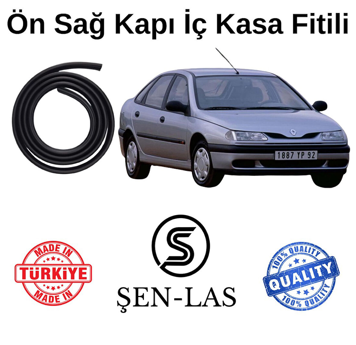 Renault Laguna 1 Sedan Şen-Las Sağ Ön Kapı Fitili ŞL4001