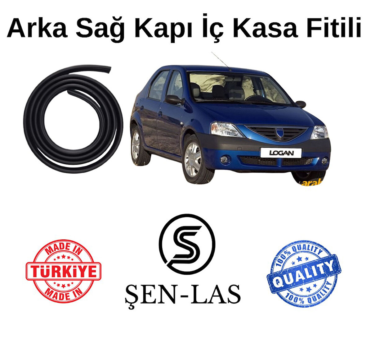 Dacia Logan (1.Nesil) Şen-Las Sağ Arka Kapı Fitili ŞL5803