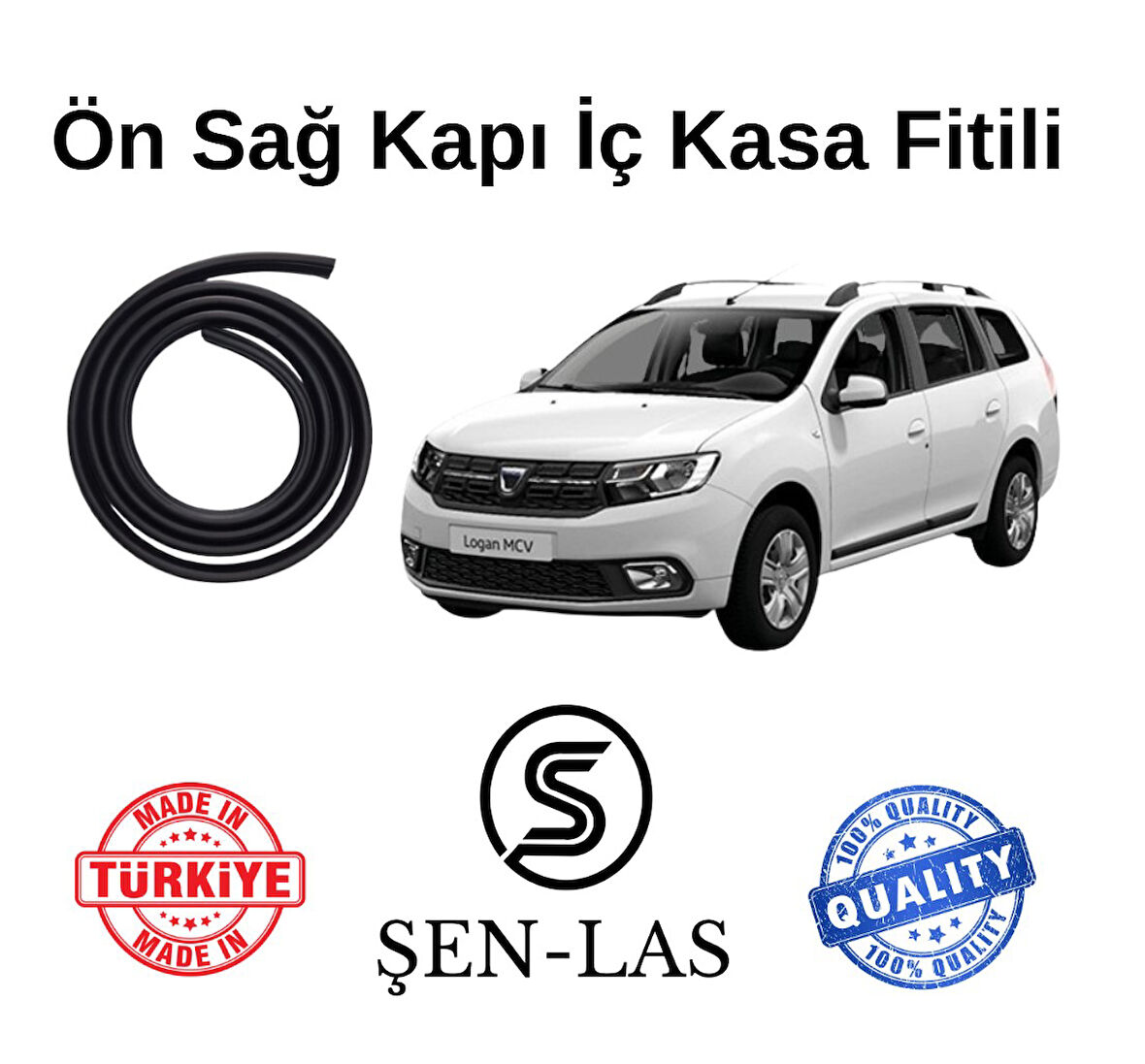 Dacia Logan MCV (2.Nesil) Şen-Las Sağ Ön Kapı Fitili ŞL6001