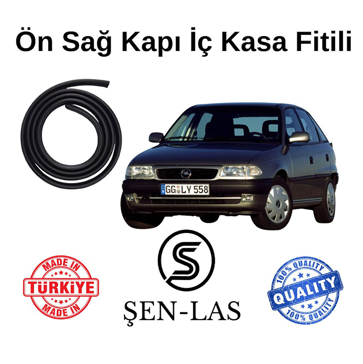 Opel Astra F Sedan (1991-2002) Şen-Las Sağ Ön Kapı Fitili ŞL6201