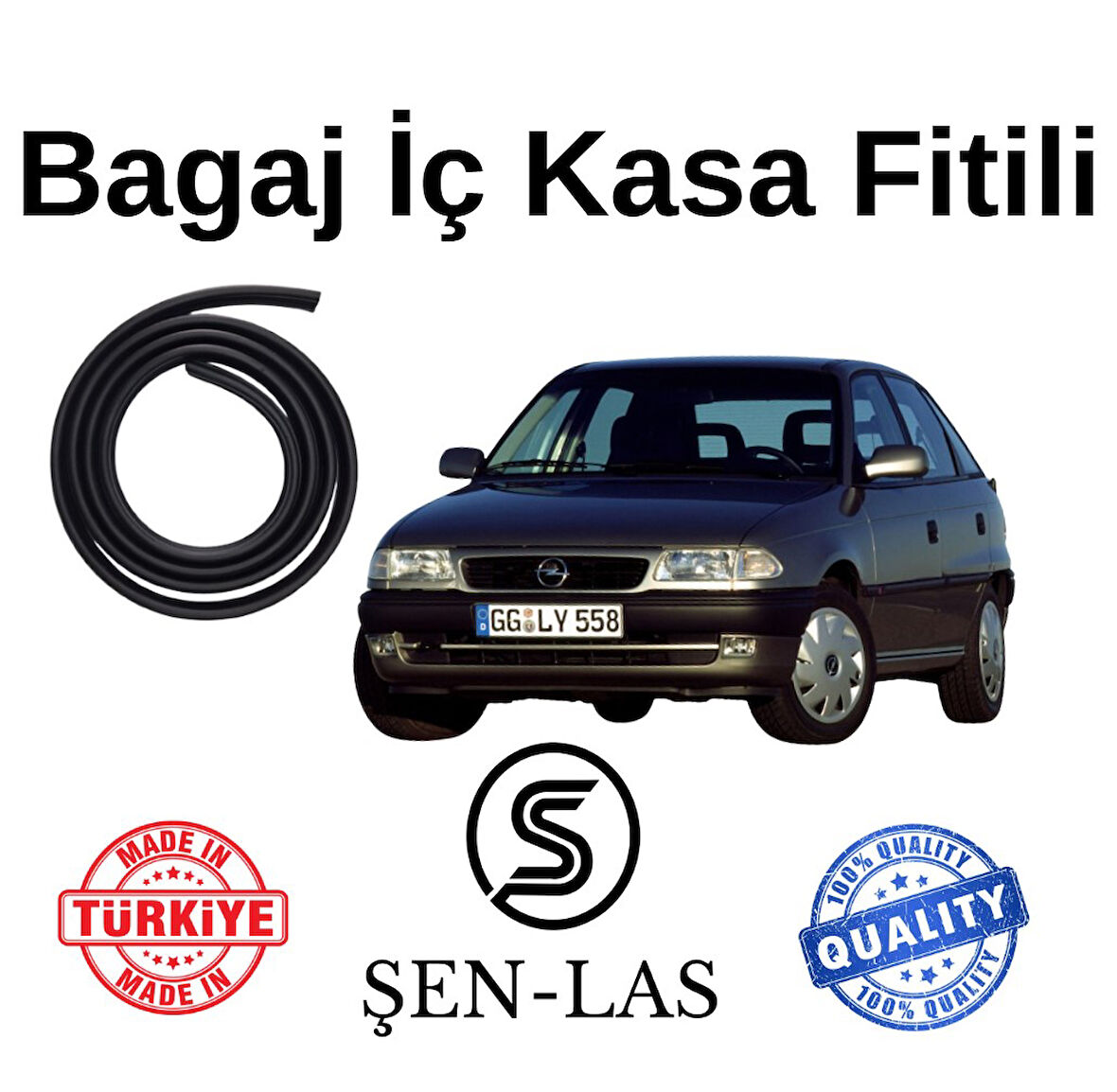 Opel Astra F Sedan (1991-2002) Şen-Las Bagaj Fitili  ŞL6205
