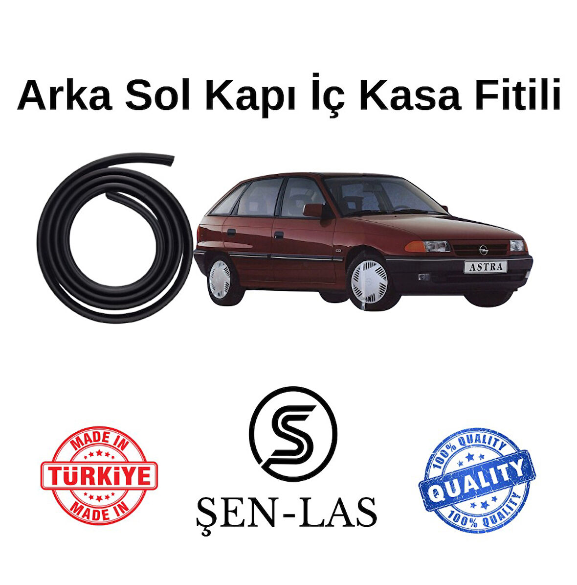 Opel Astra F Hatcback (1991-2002) Şen-Las Sol Arka Kapı Fitili ŞL6304