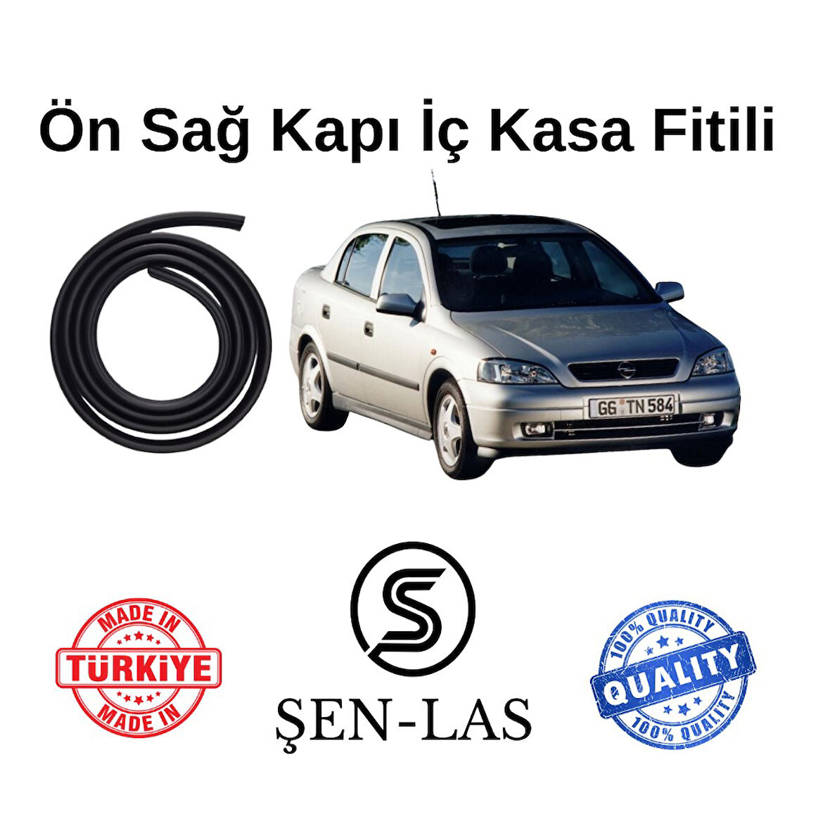 Opel Astra G Sedan (1998-2009) Şen-Las Sağ Ön Kapı Fitili ŞL6401