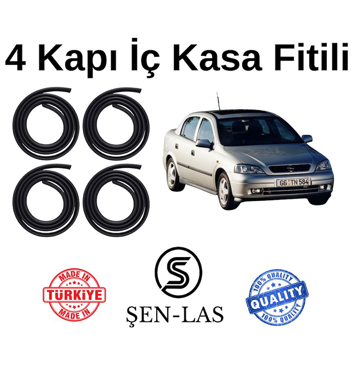 Opel Astra G Sedan (1998-2009) Şen-Las 4 Kapı Fitili ŞL6410