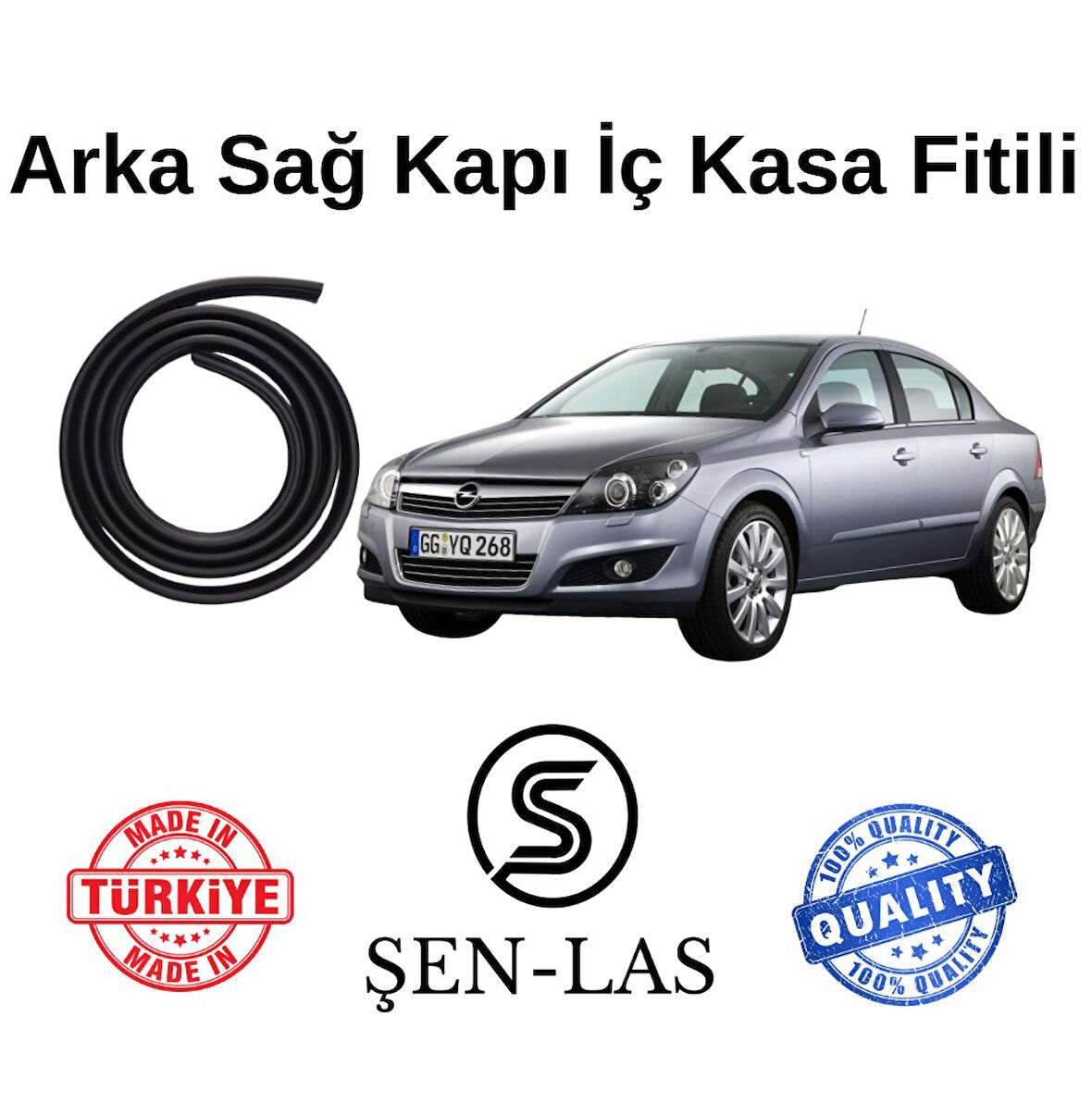 Opel Astra H Şen-Las Sağ Arka Kapı Fitili ŞL6603