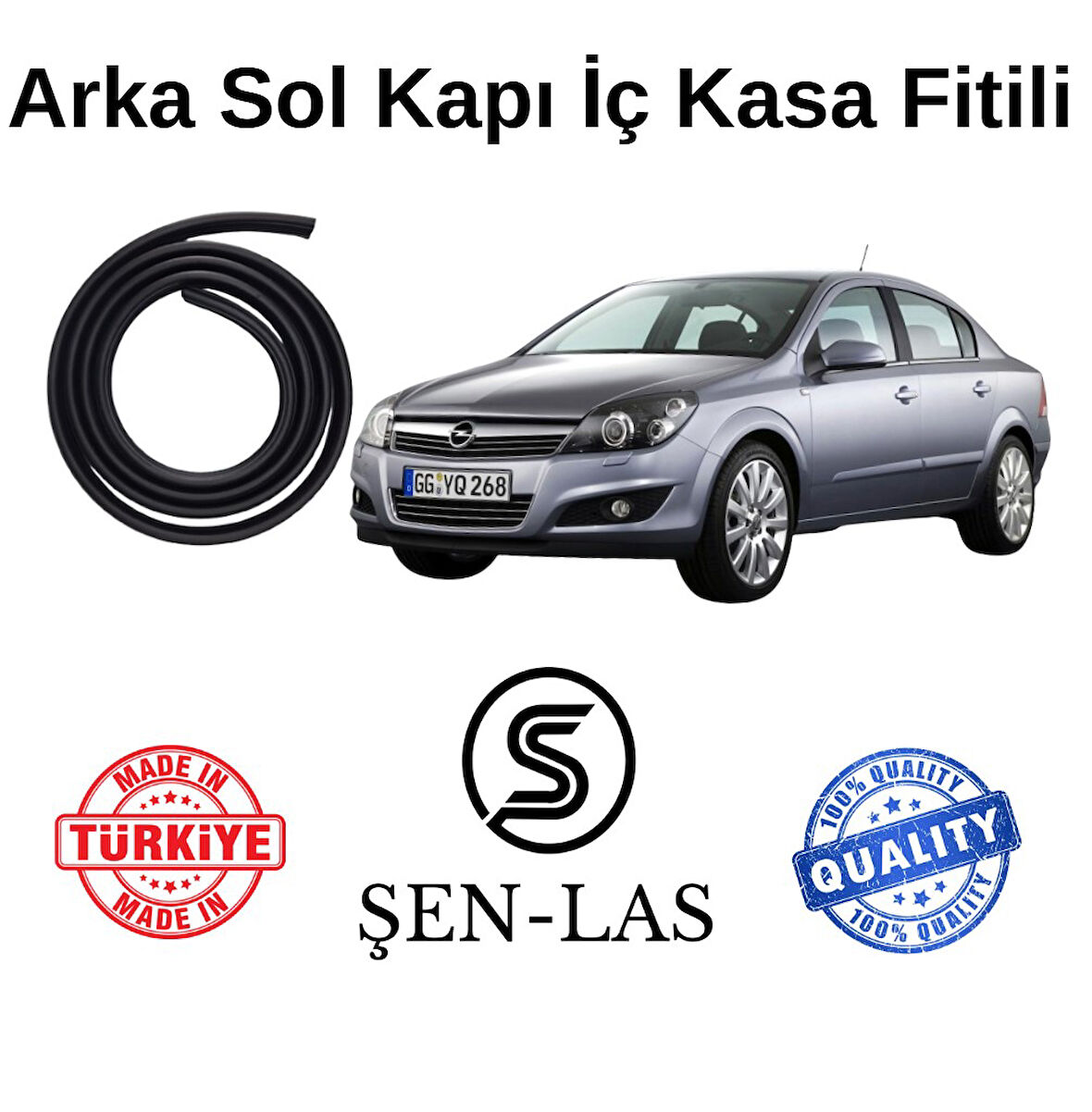 Opel Astra H Şen-Las Sol Arka Kapı Fitili ŞL6604
