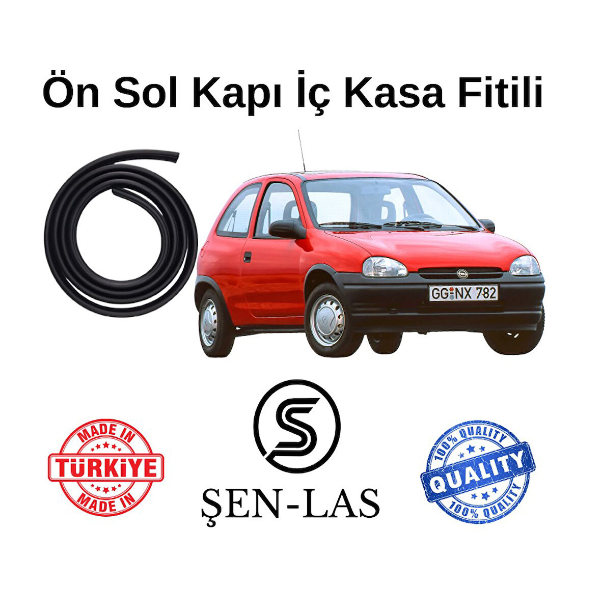 Opel Corsa B Tek Kapı Şen-Las Sol Ön Kapı Fitili ŞL7202