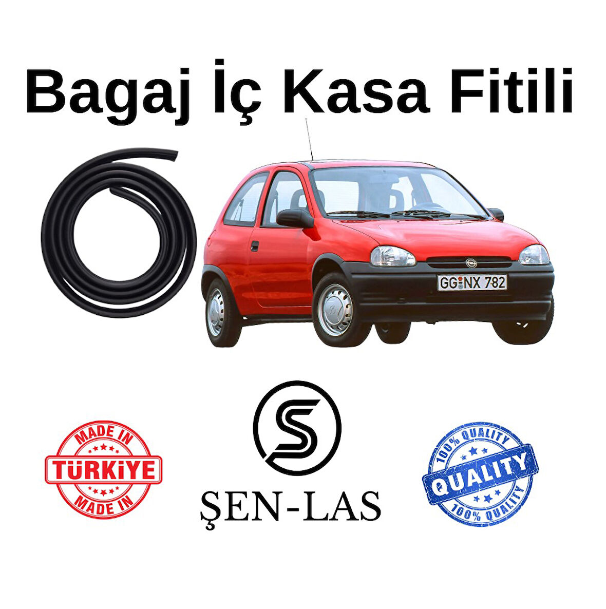 Opel Corsa B Tek Kapı Şen-Las Bagaj Fitili  ŞL7203