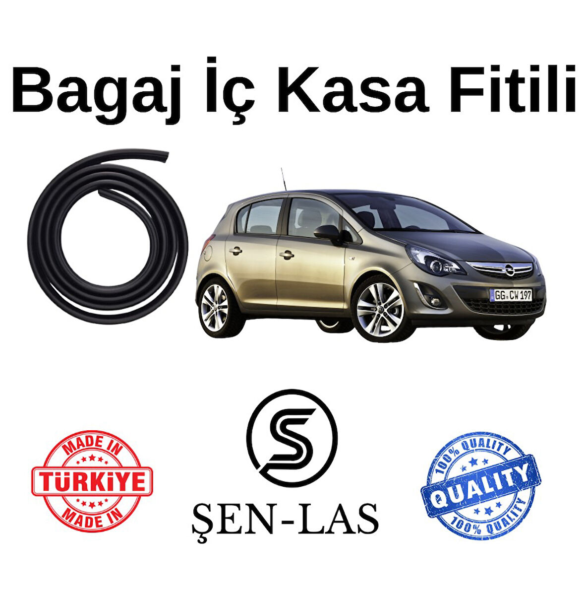 Opel Corsa D Şen-Las Bagaj Fitili  ŞL7505
