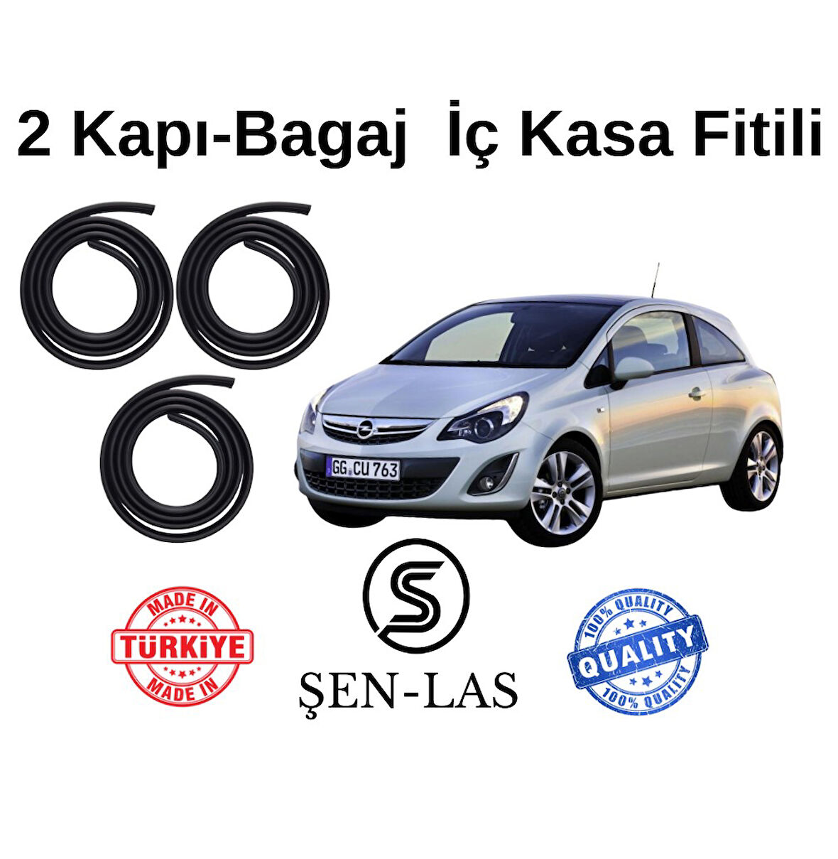 Opel Corsa D Tek Kapı Şen-Las 2 Kapı + Bagaj Fitili ŞL7605