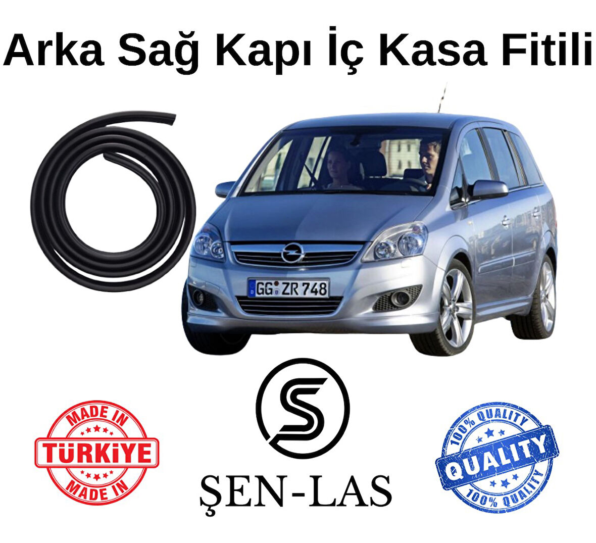 Opel Zafira B (2005-2014) Şen-Las Sağ Arka Kapı Fitili ŞL7903