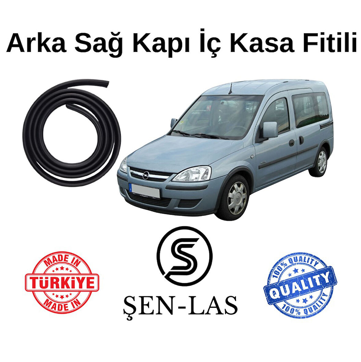 Opel Combo C (2001-2011) Şen-Las Sağ Arka Kapı Fitili ŞL8103