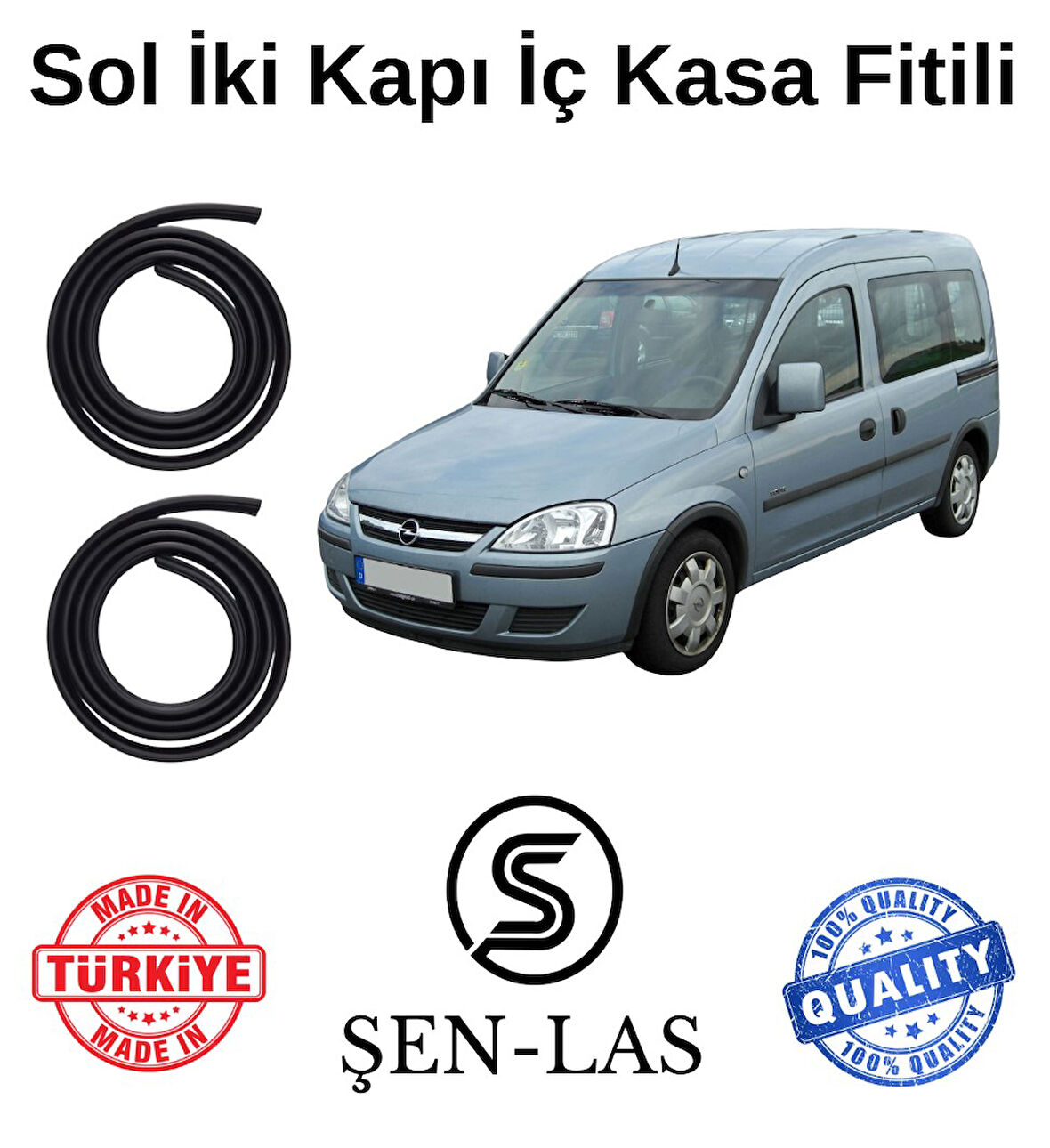 Opel Combo C (2001-2011) Şen-Las Sol Ön ve Arka Fitili ŞL8108