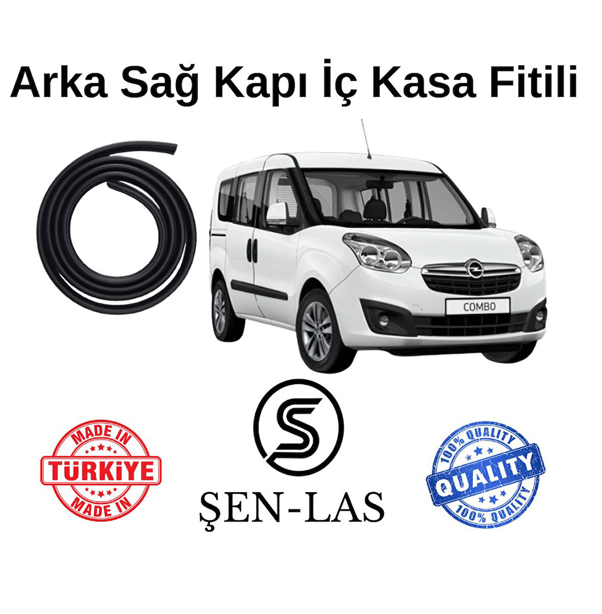 Opel Combo D (2012-2017) Şen-Las Sağ Arka Kapı Fitili ŞL8203
