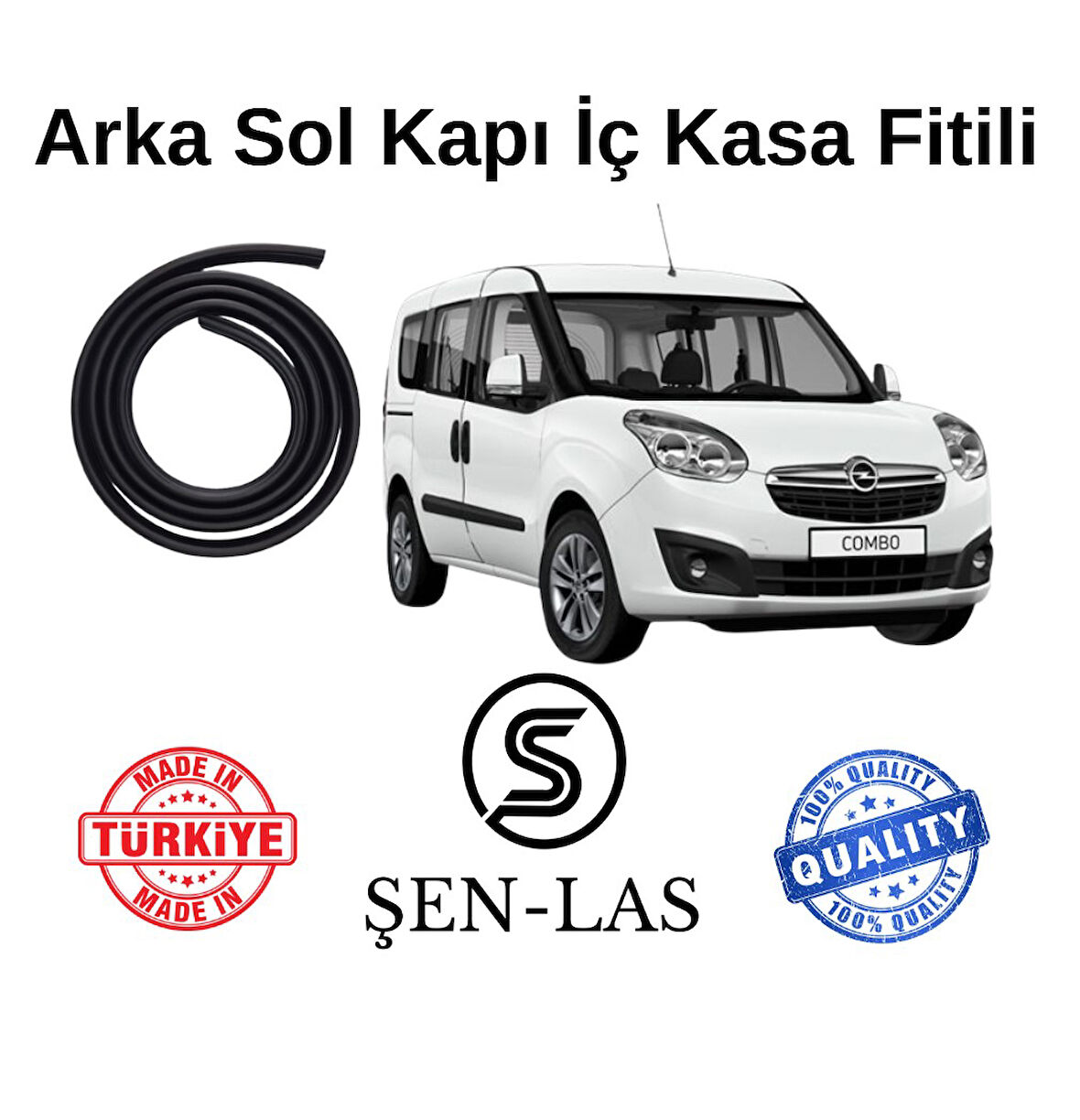 Opel Combo D (2012-2017) Şen-Las Sol Arka Kapı Fitili ŞL8204