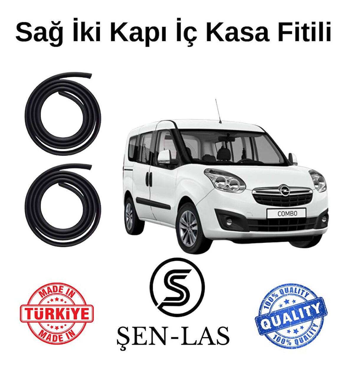 Opel Combo D (2012-2017) Şen-Las Sağ Ön ve Arka Fitili ŞL8209