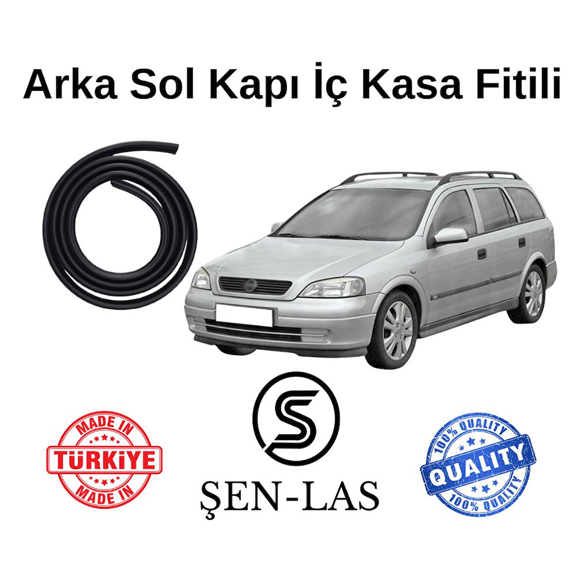 Opel Astra G Station Wagon (1998-2009) Şen-Las Sol Arka Kapı Fitili ŞL8504