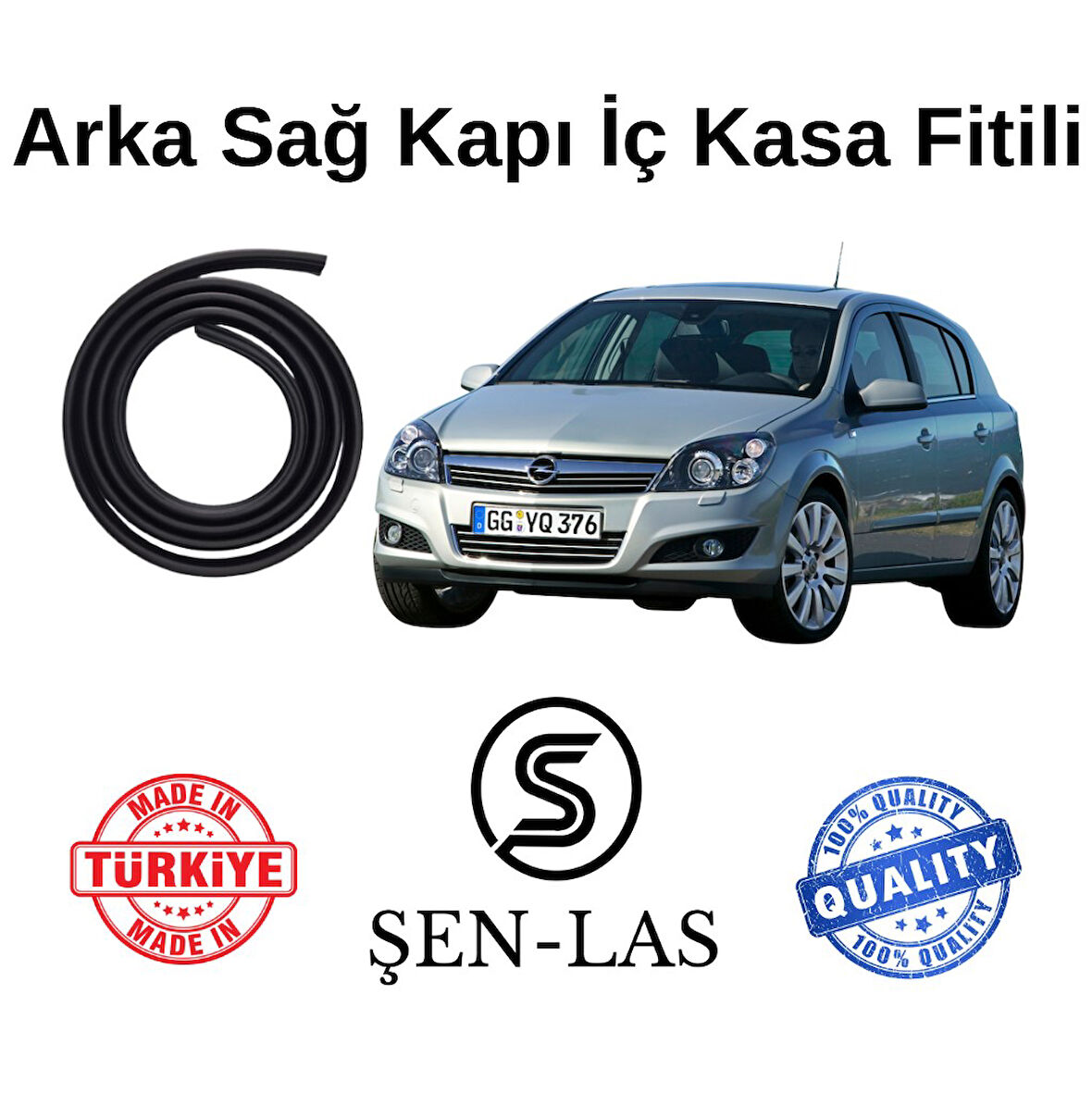 Opel Astra H Hatchback Şen-Las Sağ Arka Kapı Fitili ŞL8703