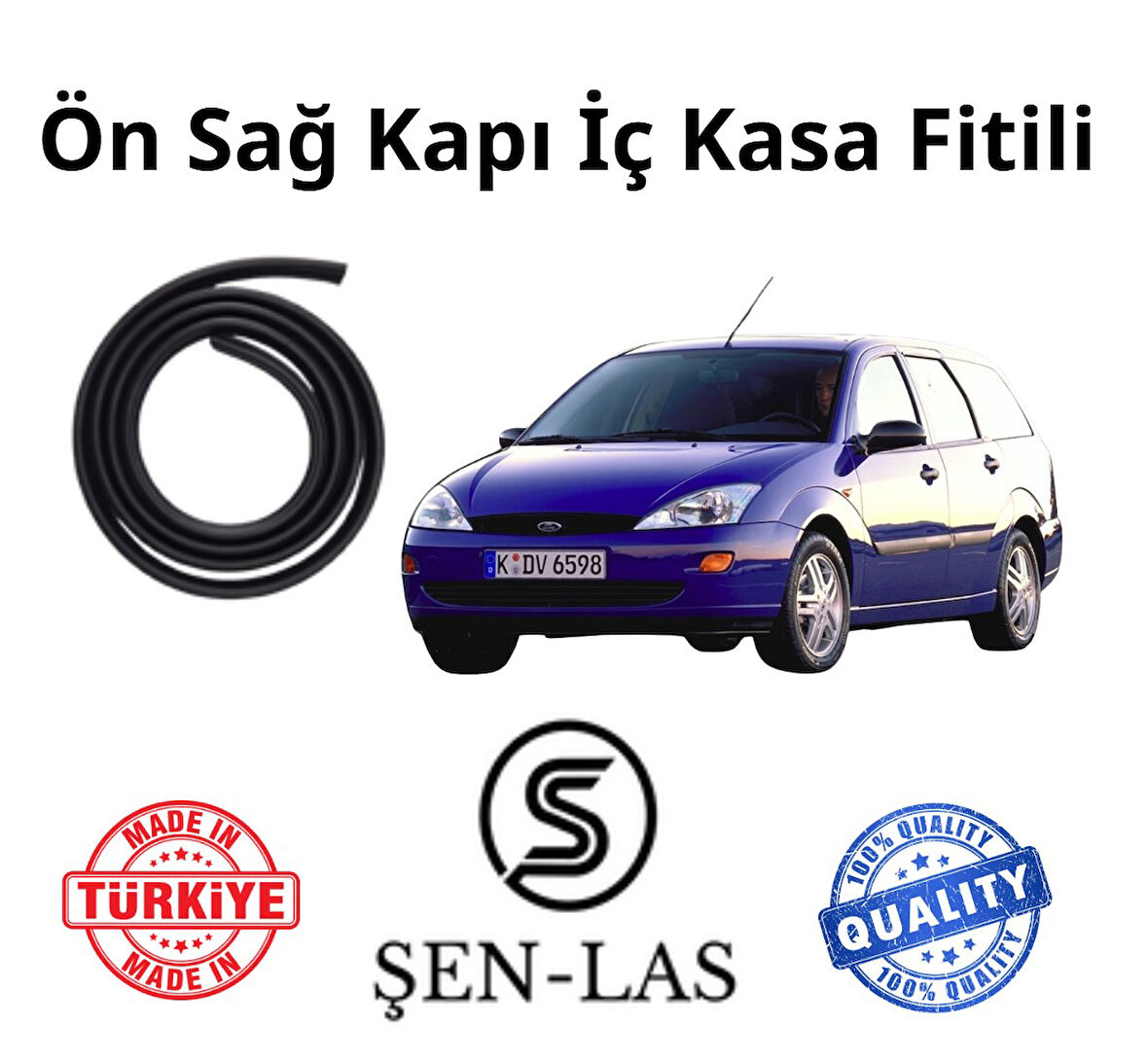 Ford Focus Station Wagon (1.Nesil) Şen-Las Sağ Ön Kapı Fitili ŞL10801