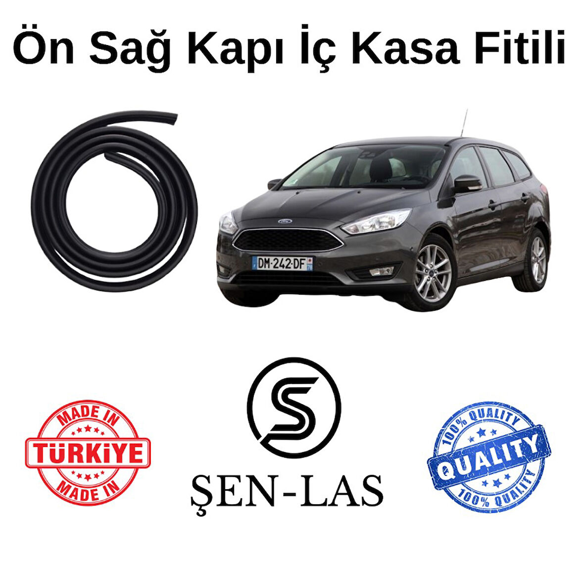 Ford Focus Station Wagon (3.Nesil) Şen-Las Sağ Ön Kapı Fitili ŞL12001