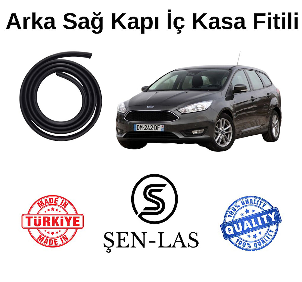 Ford Focus Station Wagon (3.Nesil) Şen-Las Sağ Arka Kapı Fitili ŞL12003