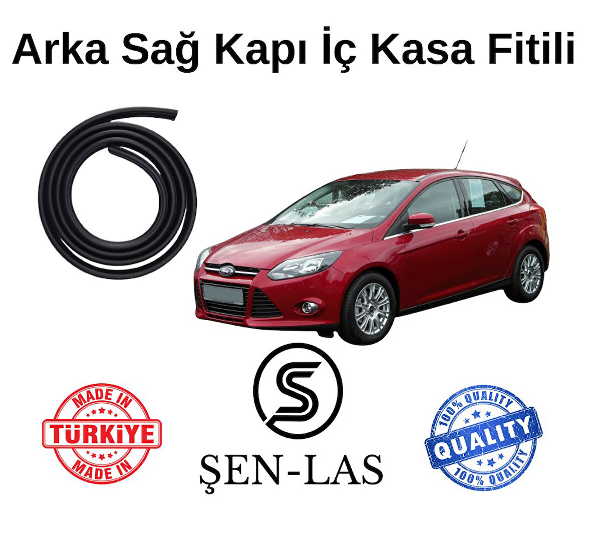 Ford Focus hatchback (3.Nesil) Şen-Las Sağ Arka Kapı Fitili ŞL12103