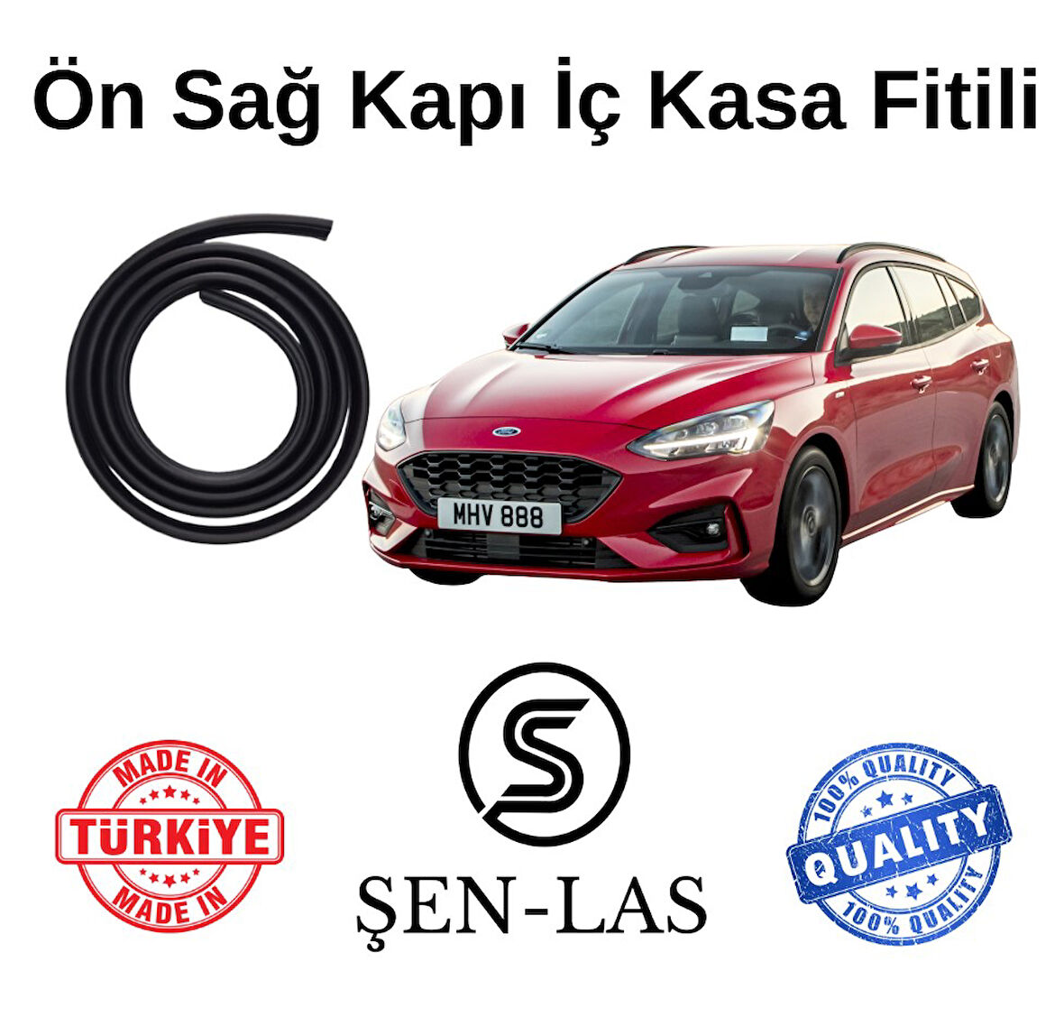 Ford Focus Station Wagon (4.Nesil) Şen-Las Sağ Ön Kapı Fitili ŞL12501
