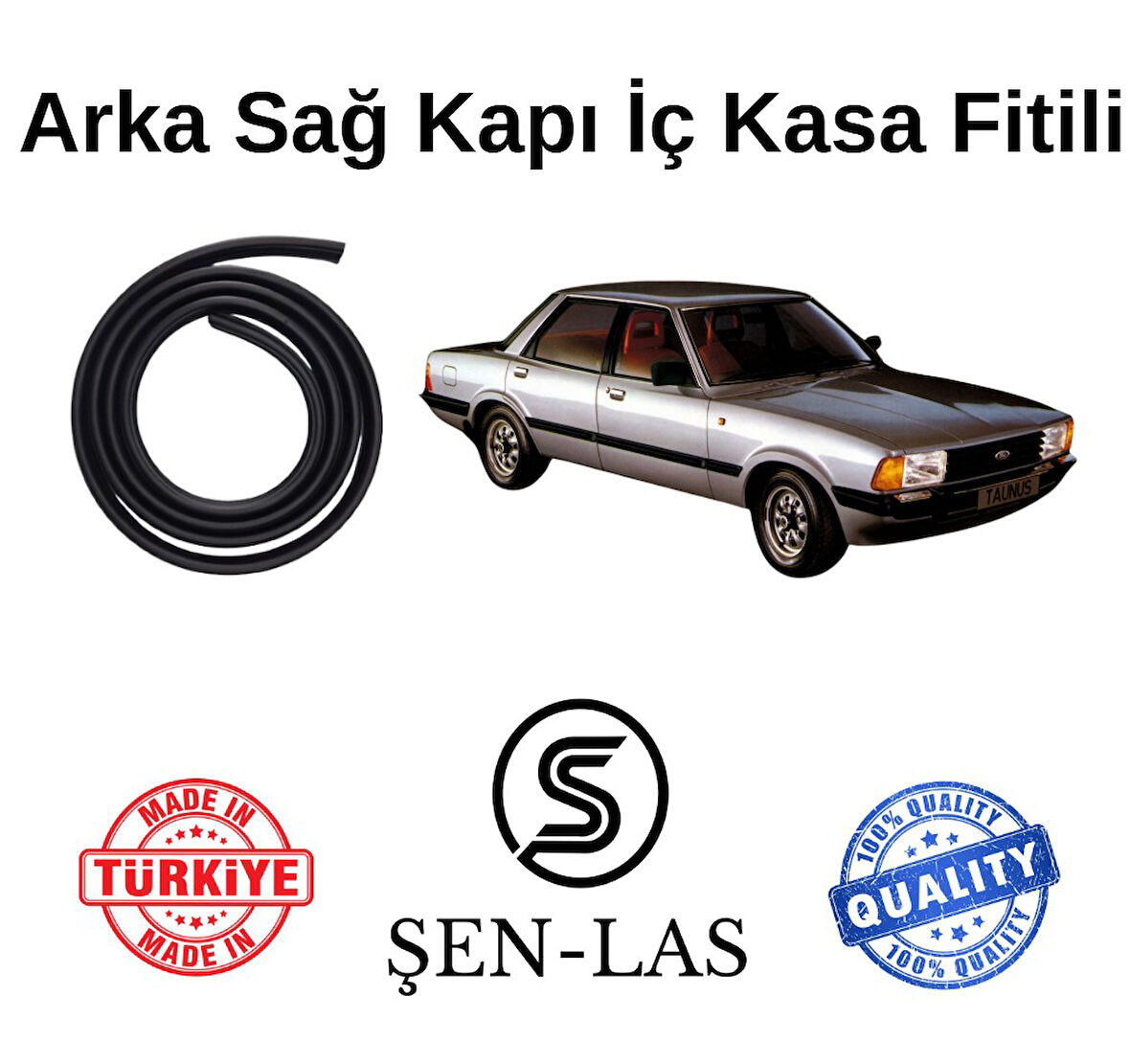 Ford Taunus Şen-Las Sağ Arka Kapı Fitili ŞL13003