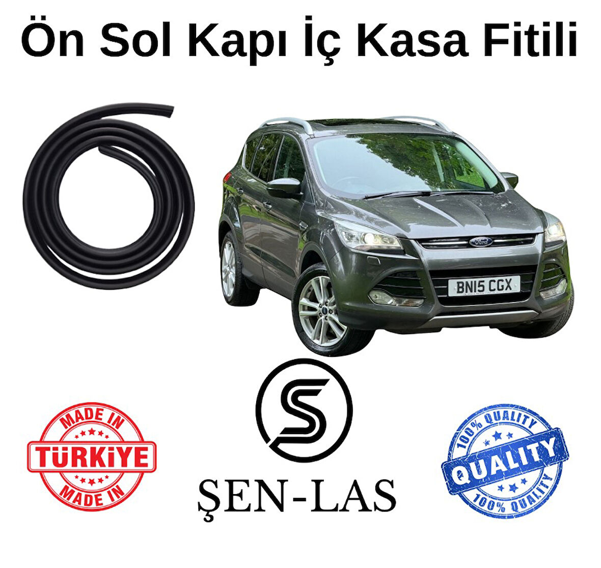 Ford  Kuga (2012-2017) Şen-Las Sol Ön Kapı Fitili ŞL13302