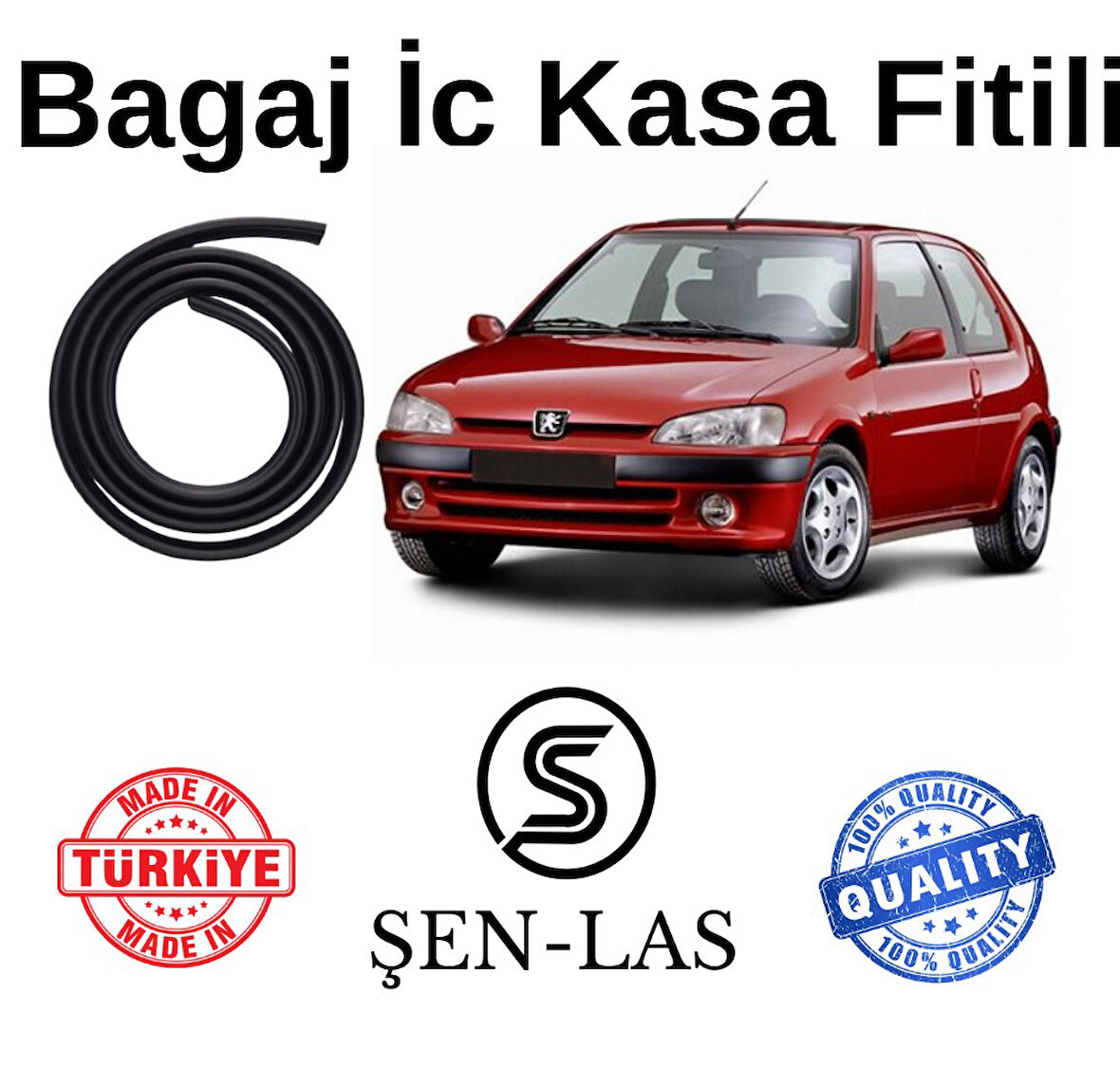 Peugeot 106 Tek Kapı Şen-Las Bagaj Fitili  ŞL13403