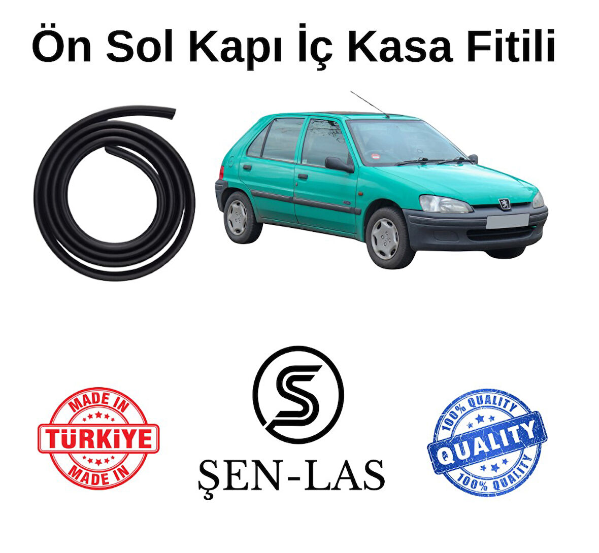 Peugeot 106 Şen-Las Sol Ön Kapı Fitili ŞL13502