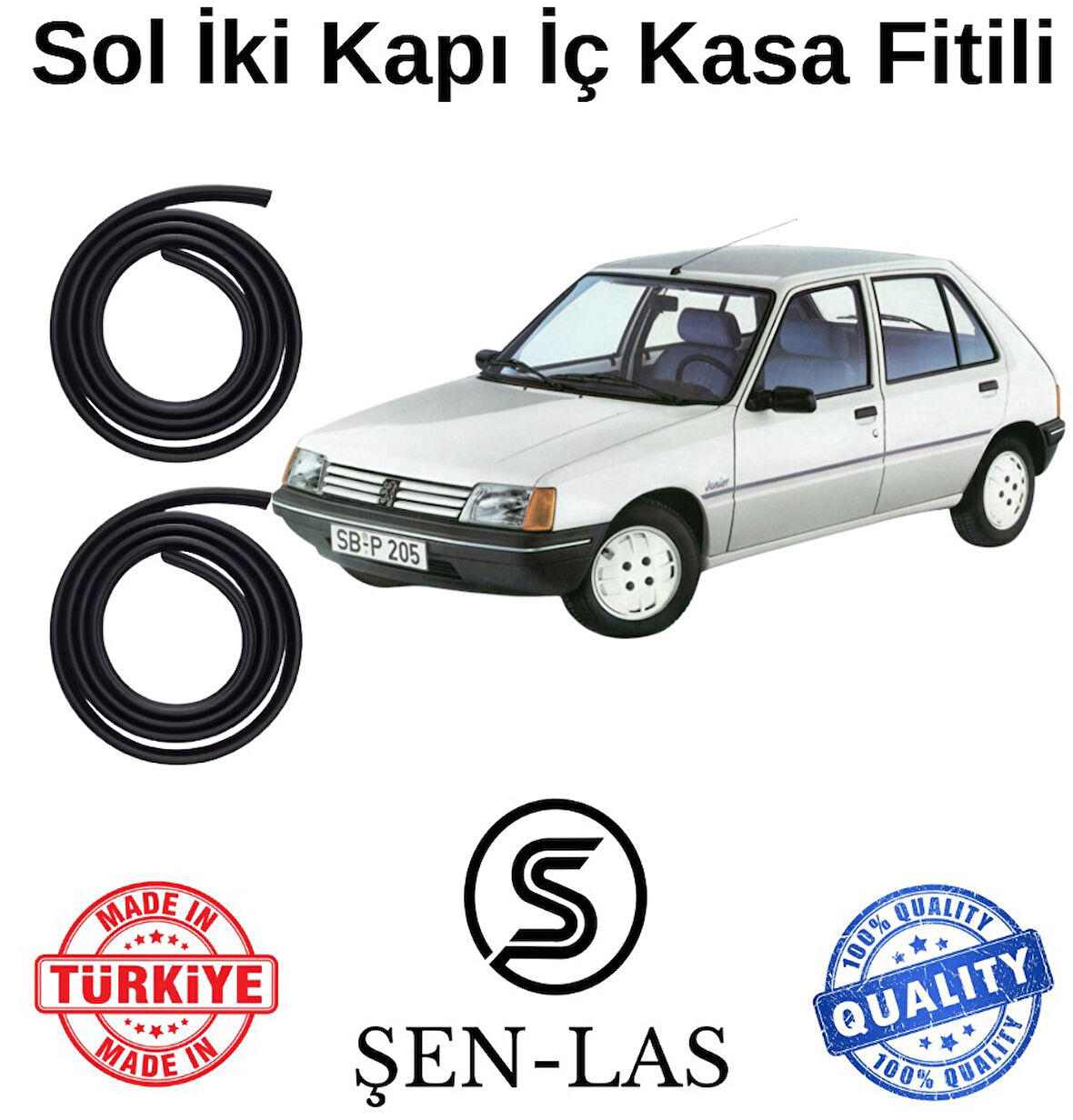 Peugeot 205 Şen-Las Sol Ön ve Arka Fitili ŞL13808