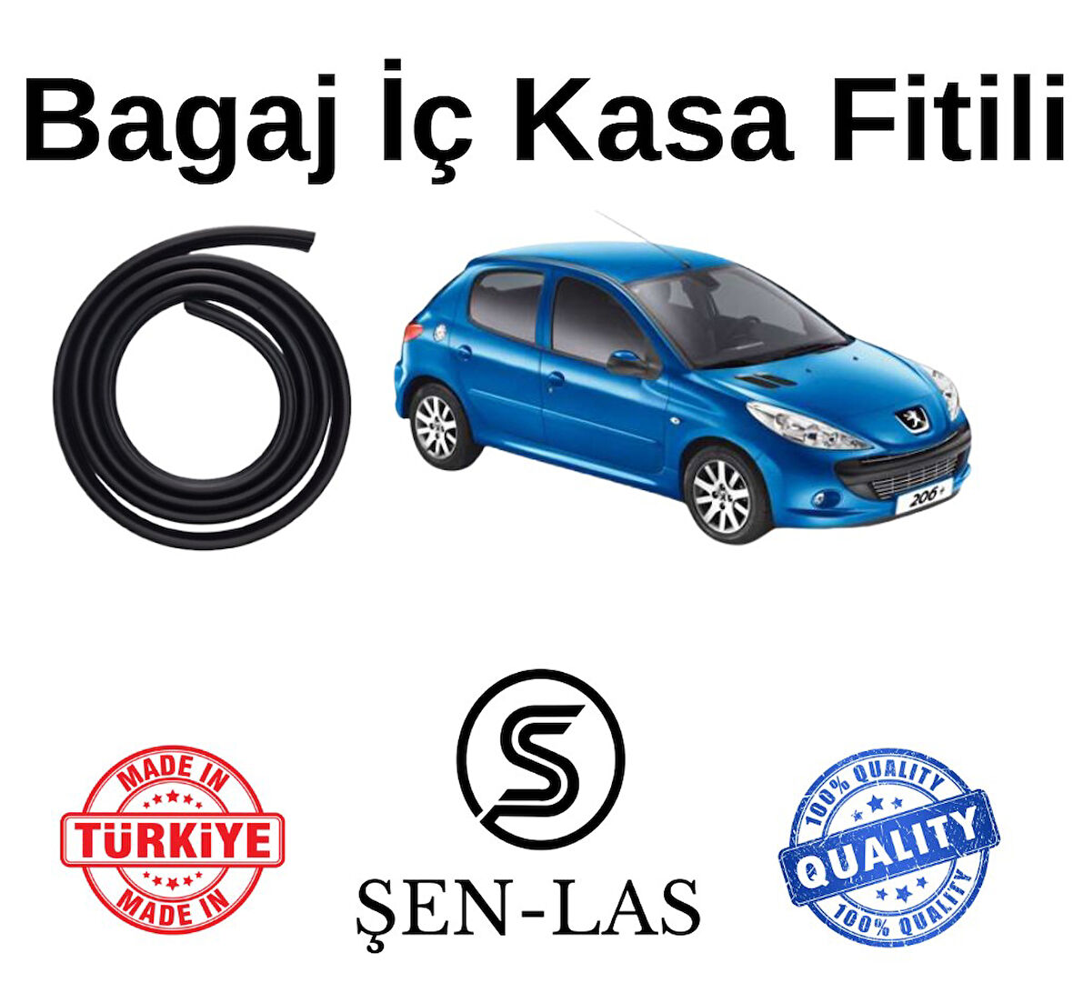 Peugeot 206+ Şen-Las Bagaj Fitili  ŞL14205