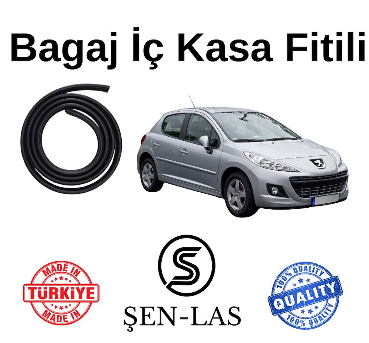 Peugeot 207+ Şen-Las Bagaj Fitili  ŞL14605