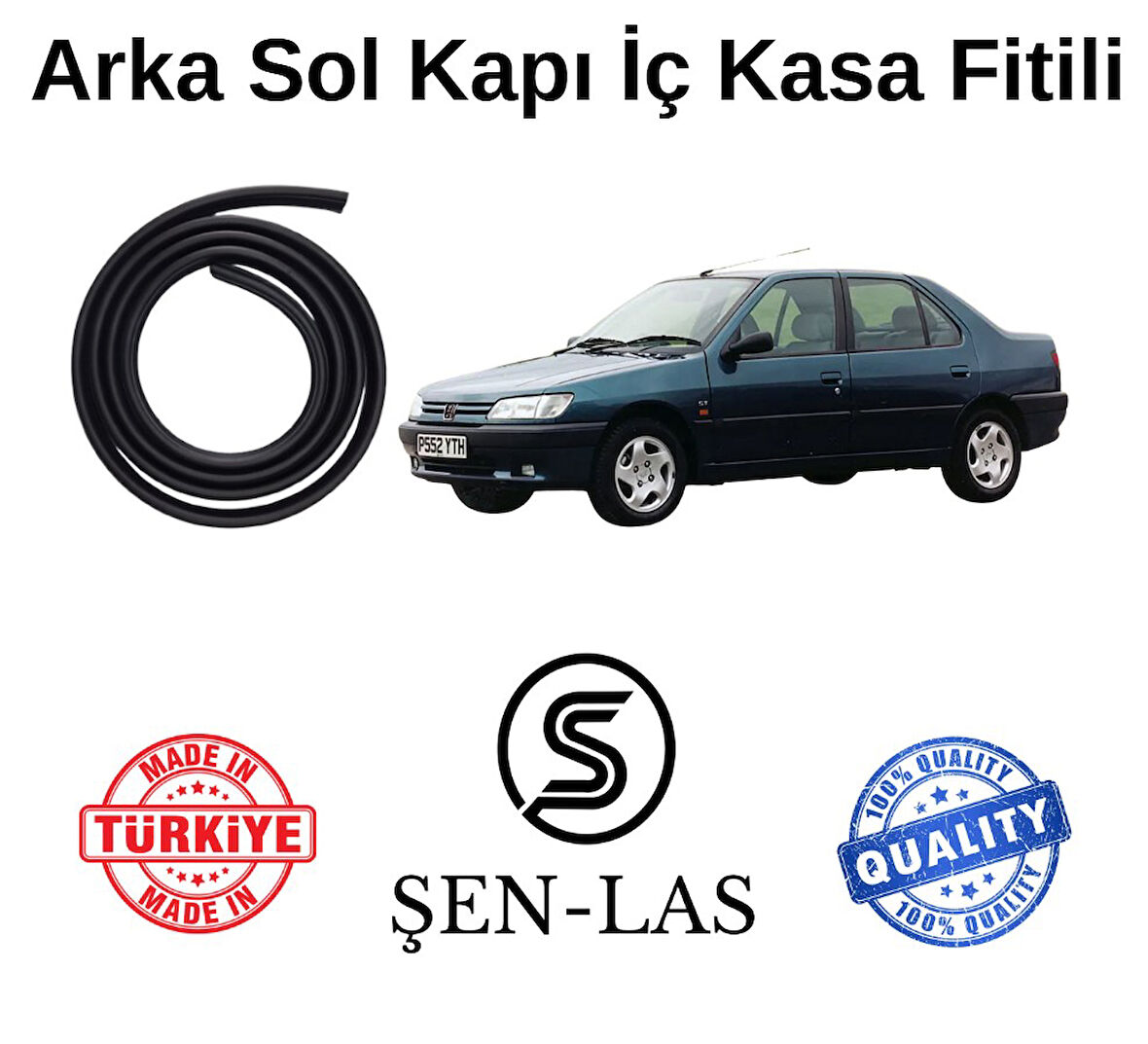 Peugeot 306 Sedan Şen-Las Sol Arka Kapı Fitili ŞL15204