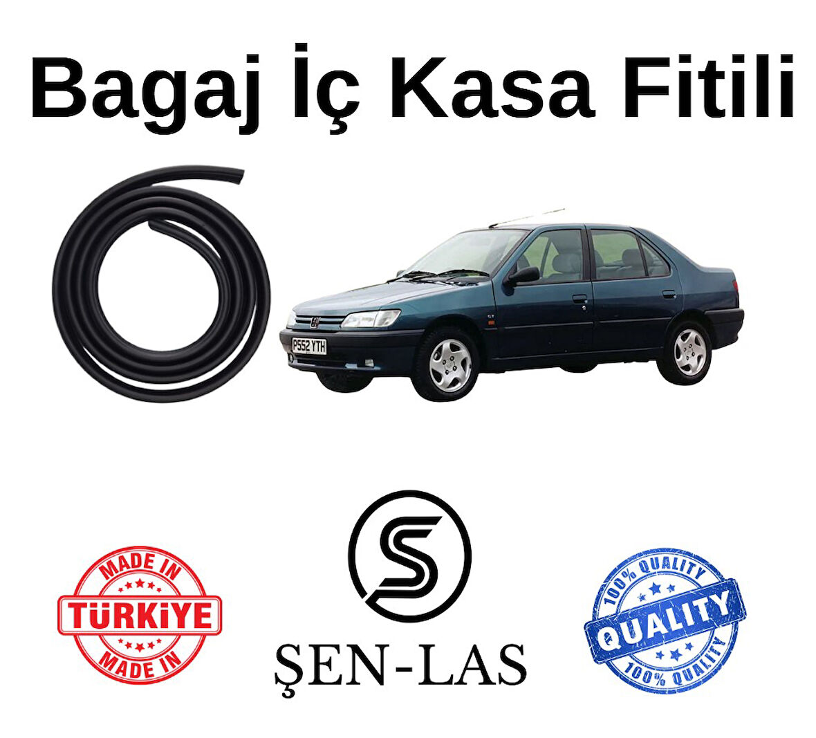 Peugeot 306 Sedan Şen-Las Bagaj Fitili  ŞL15205