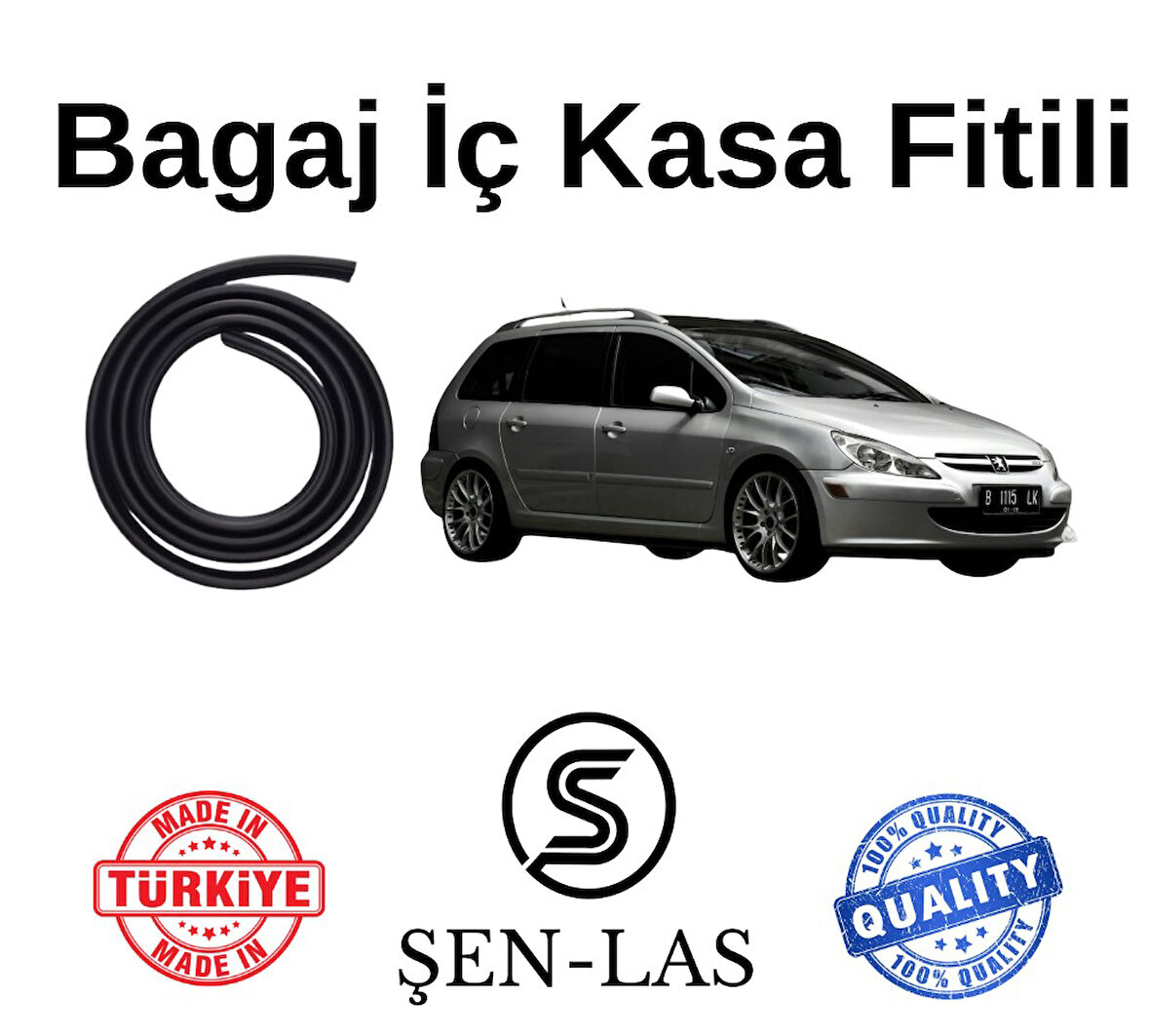 Peugeot 307 Station Wagon Şen-Las Bagaj Fitili  ŞL15505