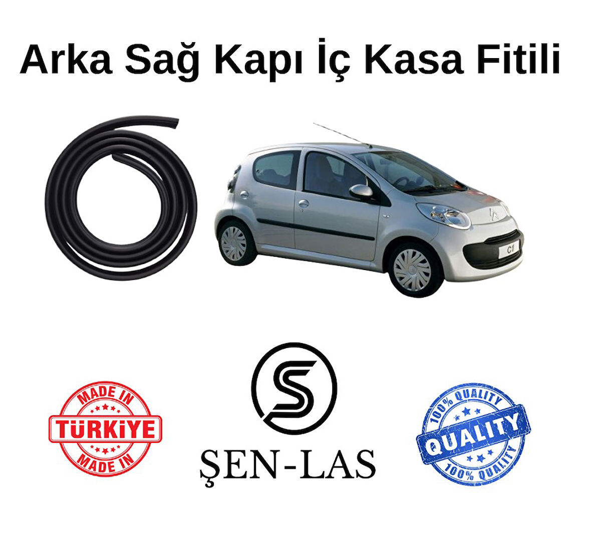Citroen C1  Şen-Las Sağ Arka Kapı Fitili ŞL16103