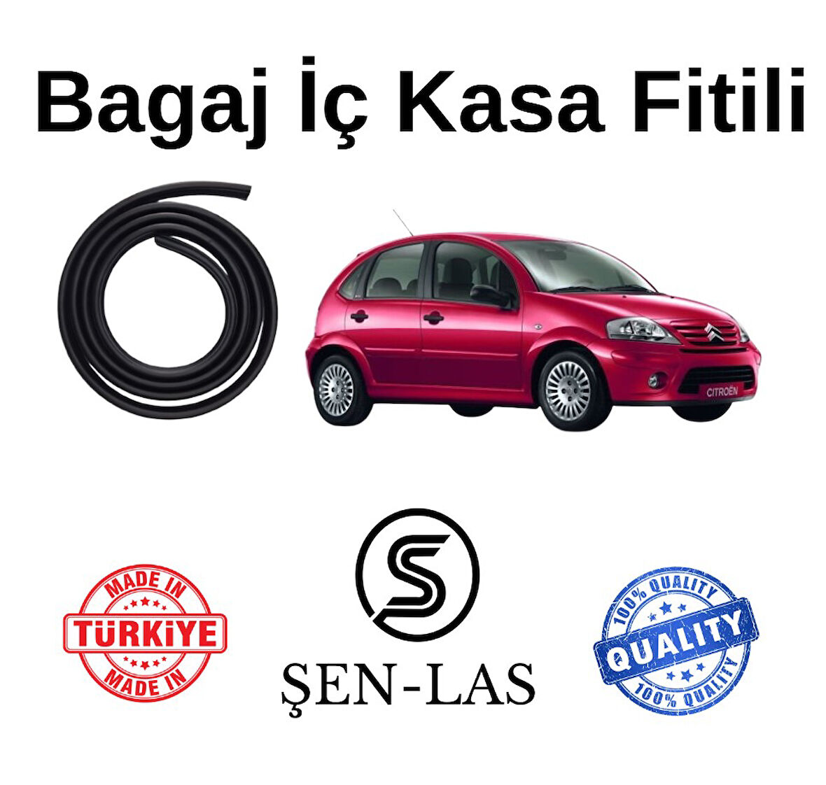Citroen C3 (1.Nesil) Şen-Las Bagaj Fitili  ŞL16205