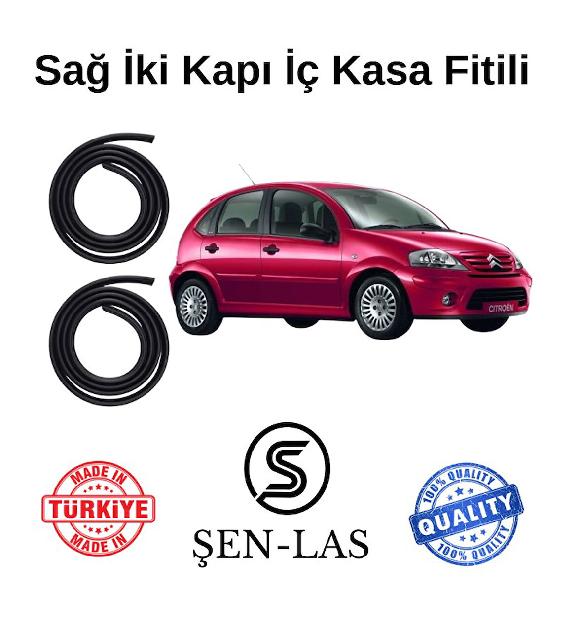 Citroen C3 (1.Nesil) Şen-Las Sağ Ön ve Arka Fitili ŞL16209