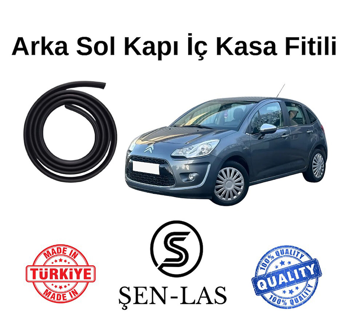 Citroen C3 (2.Nesil) Şen-Las Sol Arka Kapı Fitili ŞL16304