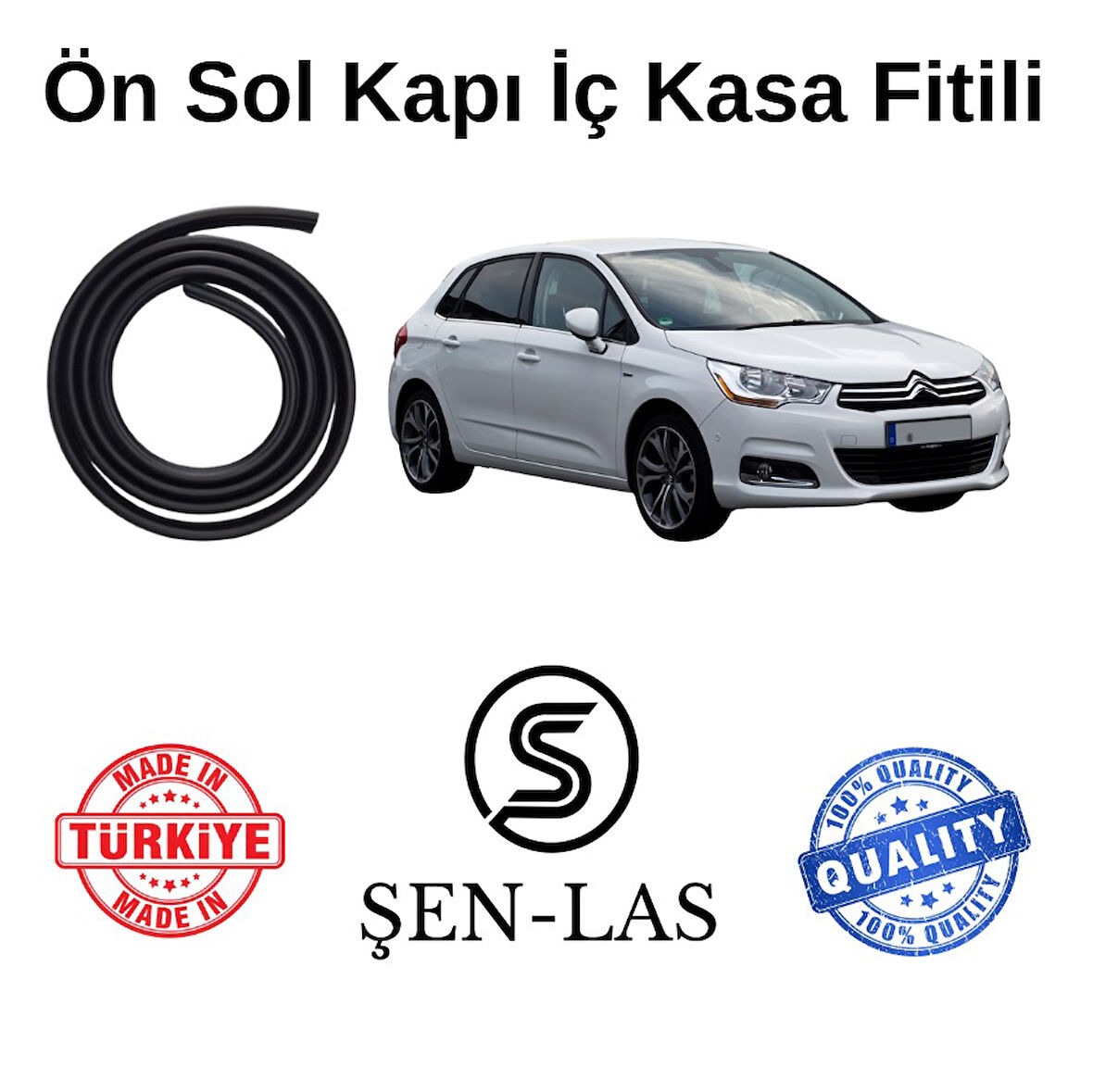 Citroen C4 (1.Nesil) Şen-Las Sol Ön Kapı Fitili ŞL16402