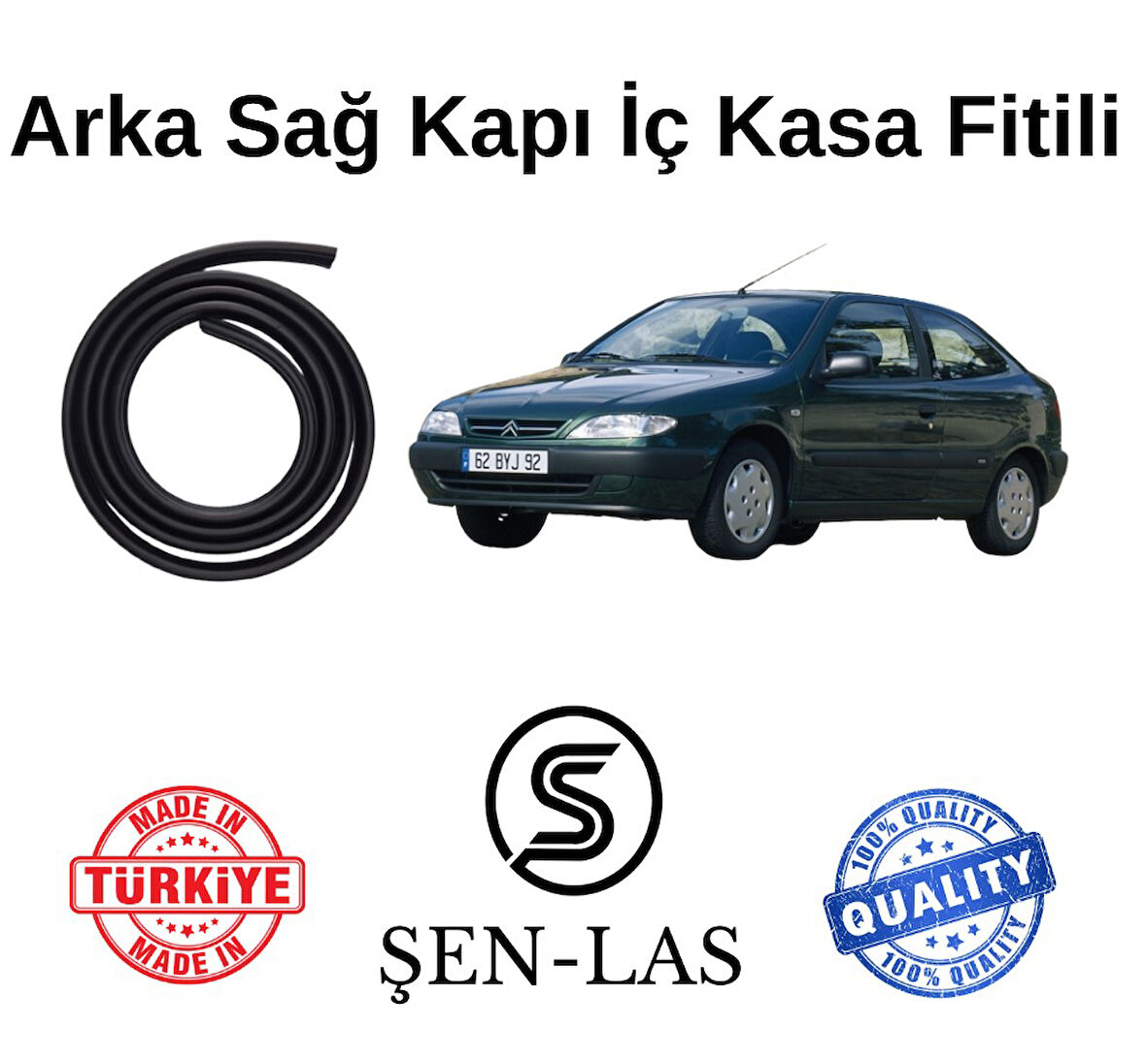 Citroen Xsara (1997-2001) Şen-Las Sağ Arka Kapı Fitili ŞL16703